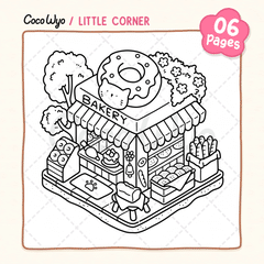Little Corner Coloring Pages