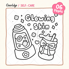 Self-Care Coloring Pages