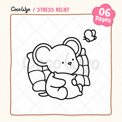 Stress Relief Coloring Pages