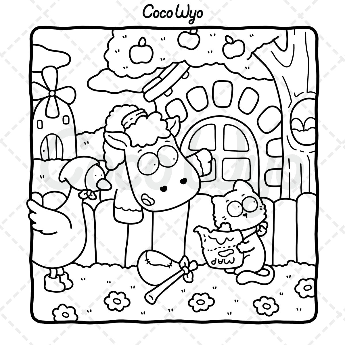 Coco Wyo Coloring Pages Shopping 2025 coco-wyo-coloring-pages-shopping-2025