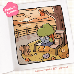 Cozy Season Coloring Book
