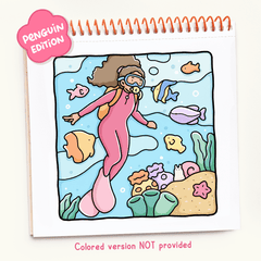 Girl Moments Coloring Book (Spiral-bound)