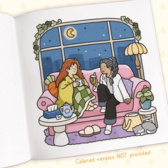 Girl Moments Coloring Book Vol. 3