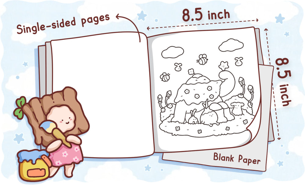 Lala Friend Lala Friends Coloring Book - COCO WYO