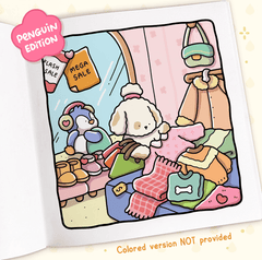 Comfy Corner Coloring Book