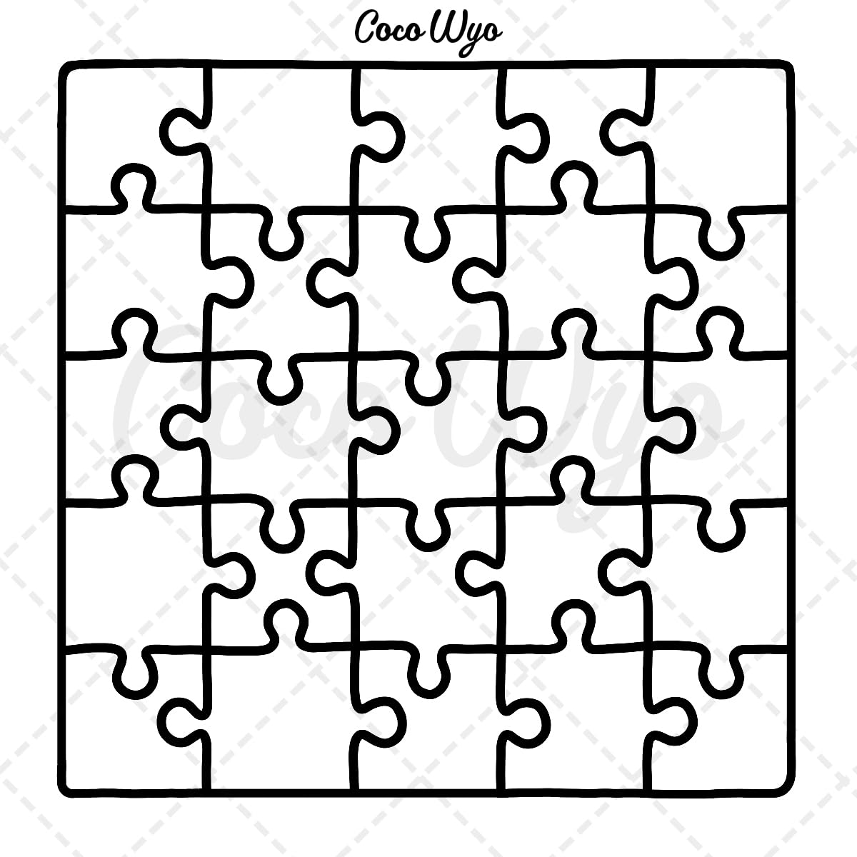 Comfy Patterns Coloring Book - COCO WYO