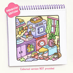 Cozy Corner Coloring Book (Spiral-bound)