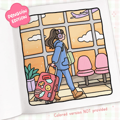 Girl Moments Coloring Book Vol.1