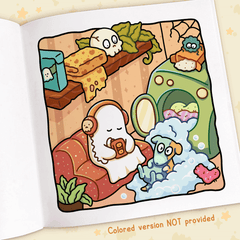 Spooky Cutie Coloring Book Vol 2