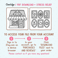 Stress Relief Coloring Pages