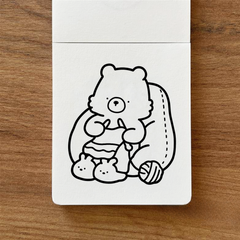 Stress Relief Mini Coloring Book