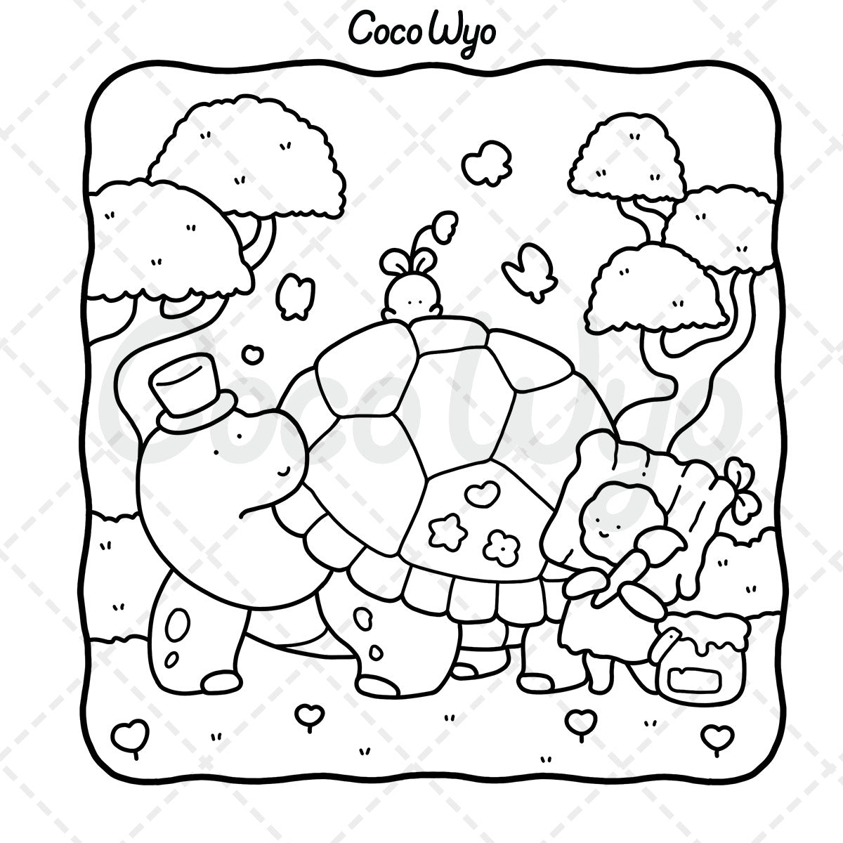 Lala Friend Lala Friends Coloring Book - COCO WYO