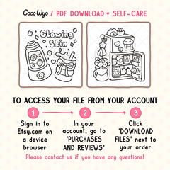 Self-Care Coloring Pages