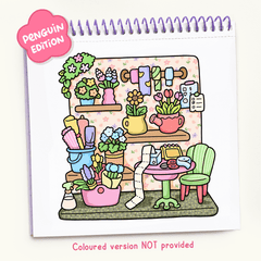 Cozy Corner Coloring Book (Spiral-bound)