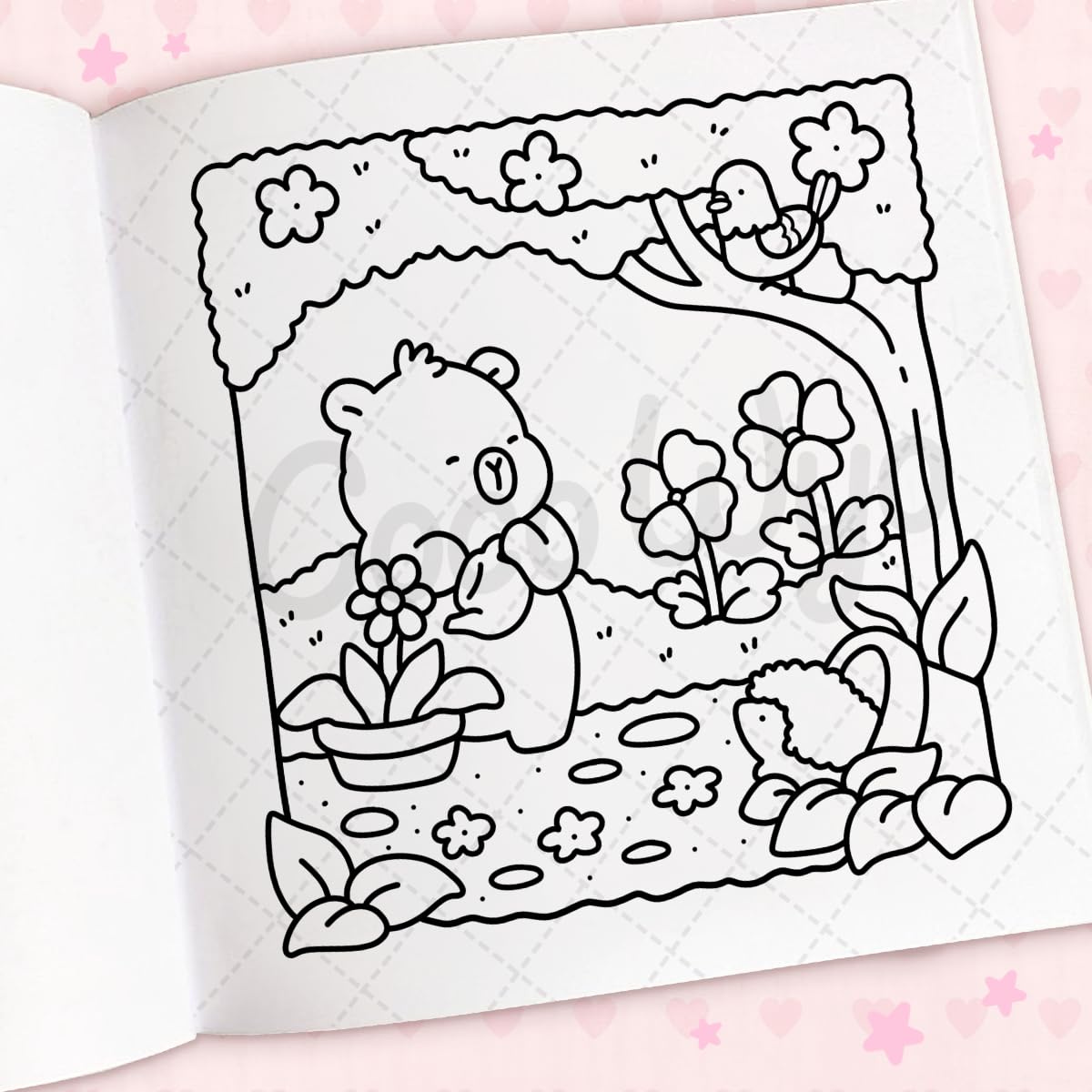 Cozy Cuties Coloring Book - COCO WYO