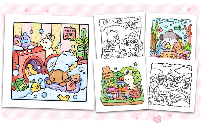 Cozy Cuties Coloring Book COCO WYO cozy-cuties-coloring-book-coco-wyo