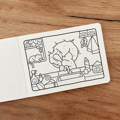 Cozy Friends Pocket-sized Coloring Book