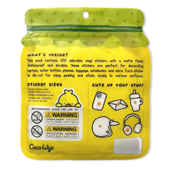 Cozy Friends - Vinyl Sticker Pack (100pcs)