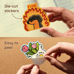 Cute Things Vinyl Sticker Pack (100 pieces)