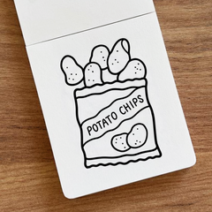 Food & Drink Mini Coloring Book
