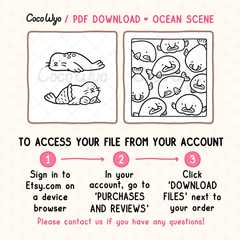 Ocean Scene Coloring Pages