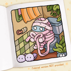 Spooky Cutie Coloring Book Vol 2