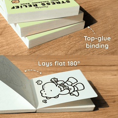 Stress Relief Mini Coloring Book (3 x 3.5 in)