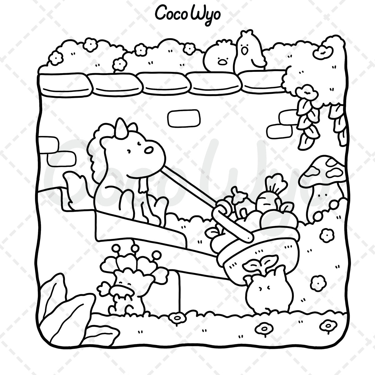 Lala Friend Lala Friends Coloring Book - COCO WYO