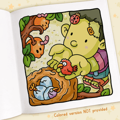 Spooky Cutie Coloring Book Vol 2 - COCO WYO