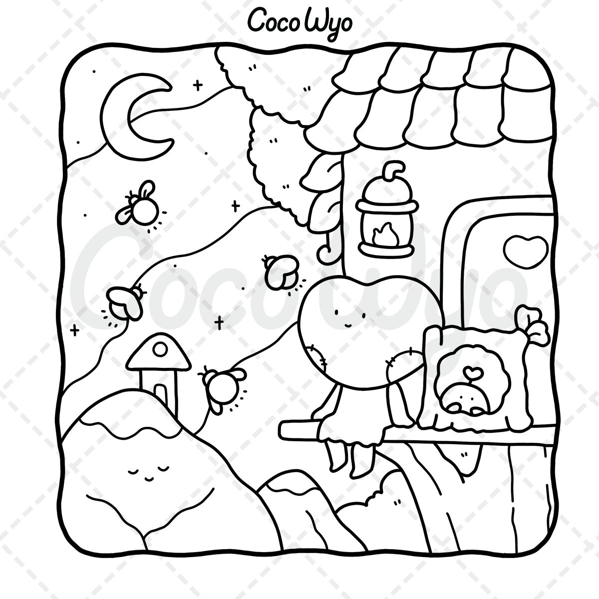 Lala Friend Lala Friends Coloring Book - COCO WYO