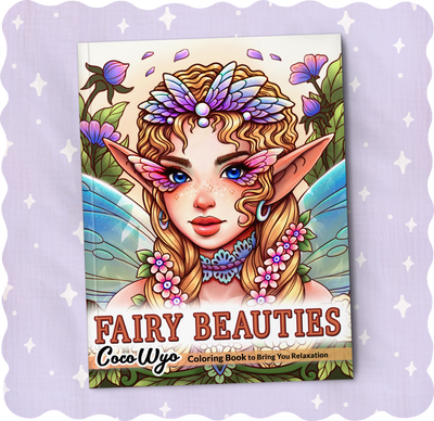 Fairy Beauties Coloring Book