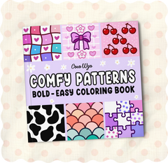 Comfy Patterns Coloring Book