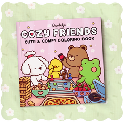 Cozy Friends Coloring Book