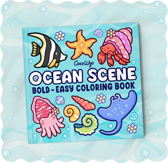 Ocean Scene Coloring Book