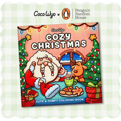 Cozy Christmas Coloring Book
