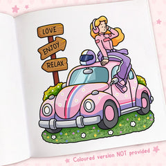 Girl Moments Coloring Book Vol 2