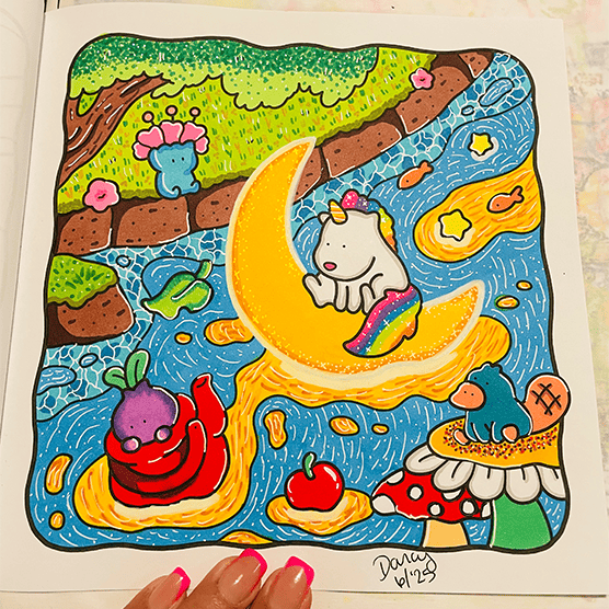 Lala Friend Lala Friends Coloring Book - COCO WYO