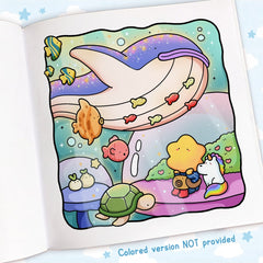 dreamy coloring book