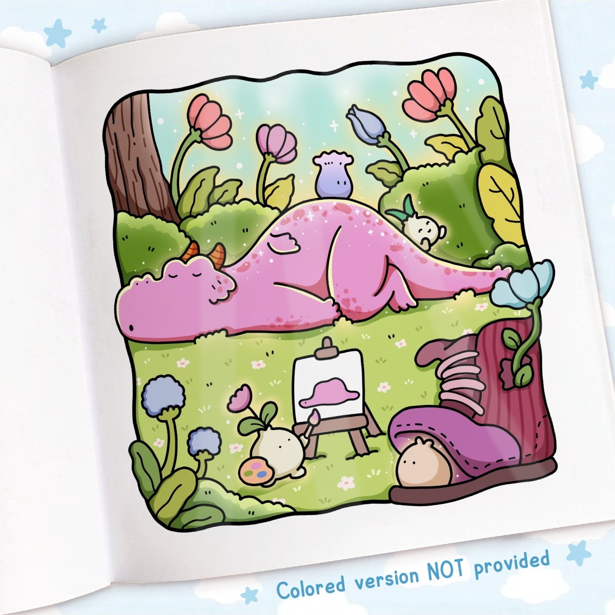 Coco Wyo Lala Friend Coloring Book