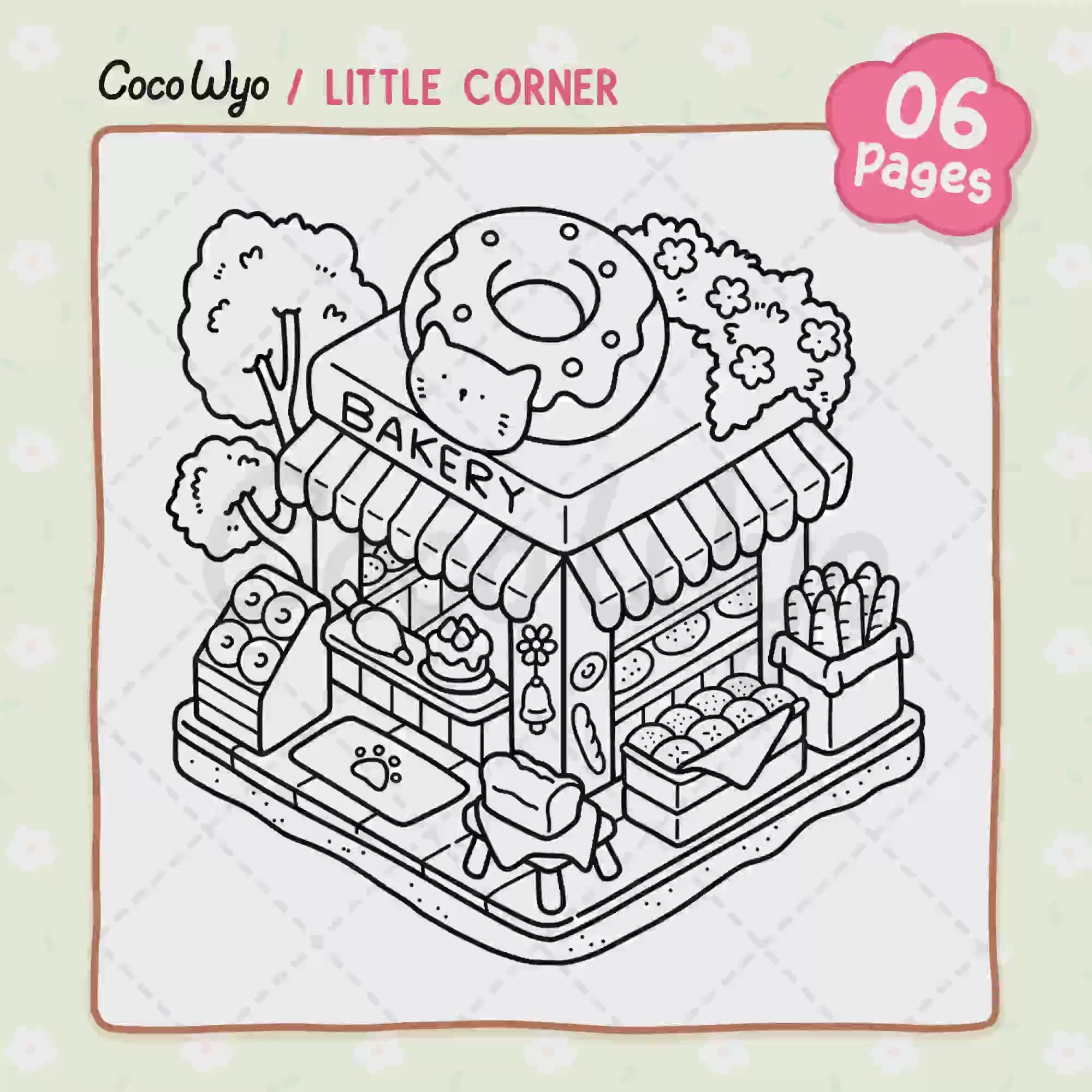 Little Corner Coloring Pages