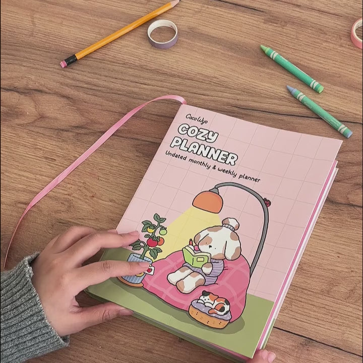 Cozy Planner (Cozy Spaces Coloring)