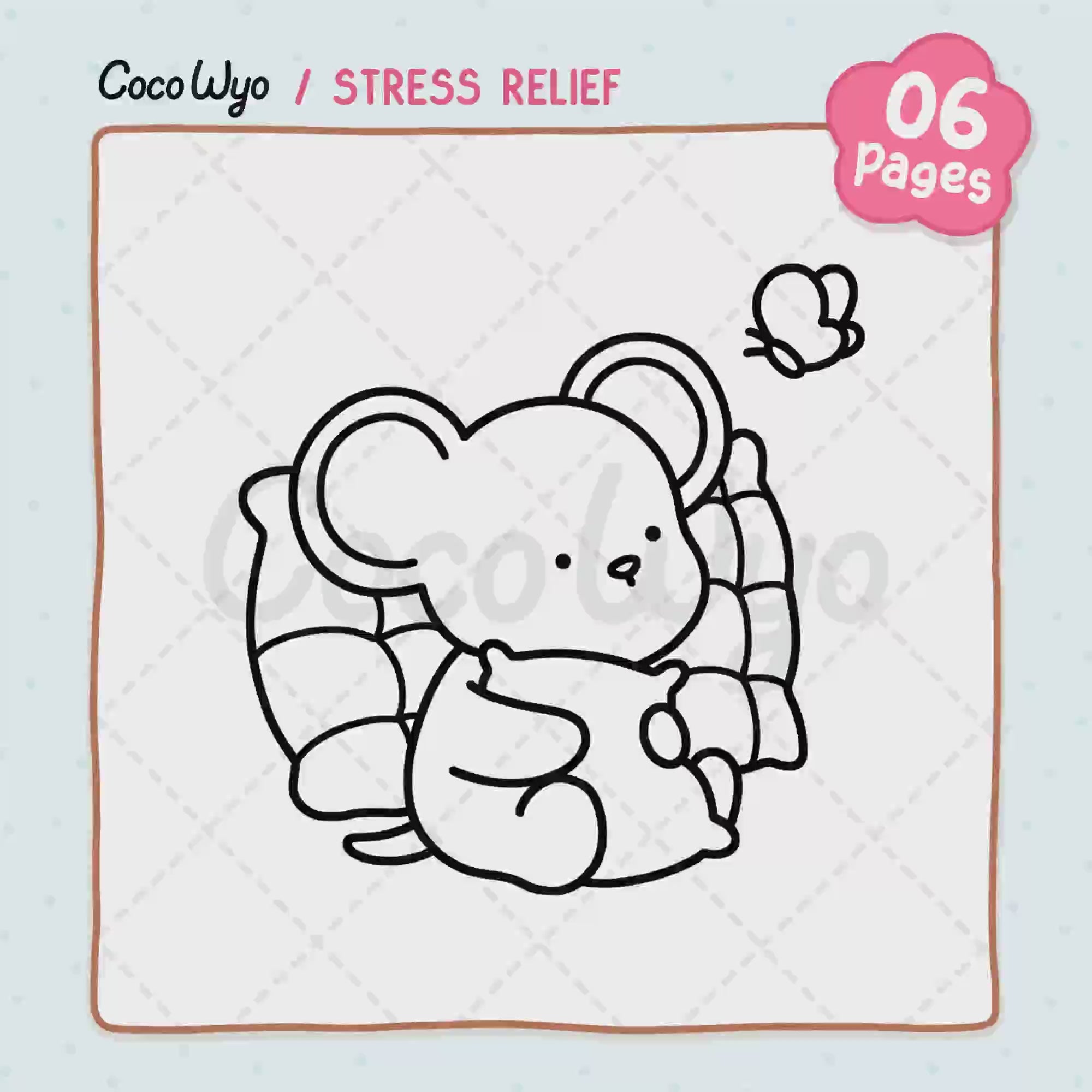 Stress Relief Coloring Pages
