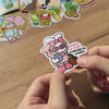 Cozy Friends Vinyl Sticker Pack (100 pieces)