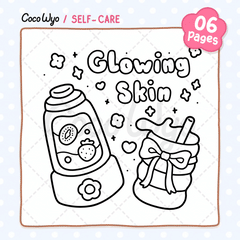 Self-Care Coloring Pages