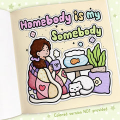 Self-care Coloring Book